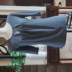 Ann Taylor Keyhole Neck Top